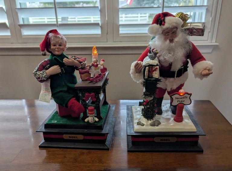 These Two Santa And Elf