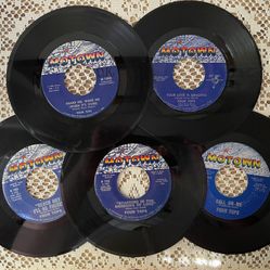 Four Tops Vinyl Records 45s 10 Total Songs!
