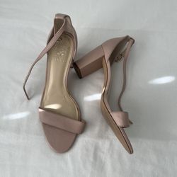 Vince Camuto Blush Block Heel Sandals