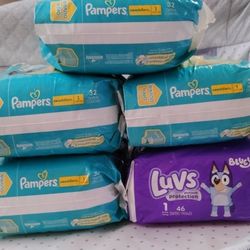Diapers Size 1