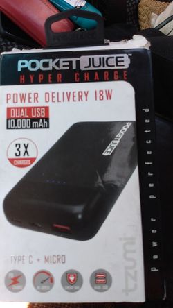 Pocket juice hyper charge