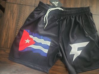 NEW Cuba flag shorts XL