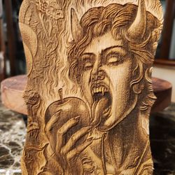 Two Piece Devil Themed Art