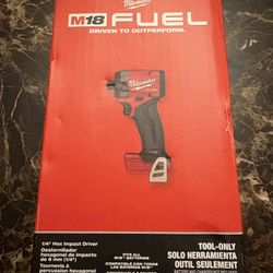Milwaukee Fuel Brushless Impact Drill (Tool Only) No Battery No Charger 