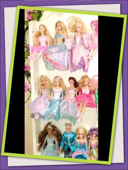 Barbie fairytale dolls nostalgic