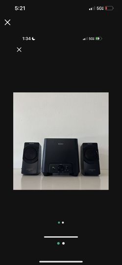 Sony SRS-D4 2.1  Computer Speaker System 