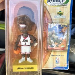 Allen Iverson Series 1 Bobble With Card