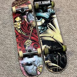 Tony Hawk Skateboards - Both Included