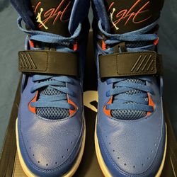 Men Jordan  Flight  97 Blue and Black  Shoes