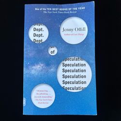 Dept. of Speculation by Jenny Offill Paperback