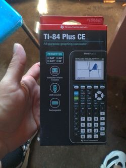 Texas Instruments TI-84 Plus CE Graphing Calculator
