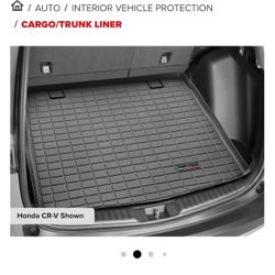 2019 CR-V Cargo/Trunk Liner 