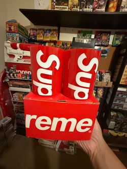 Supreme red mug new