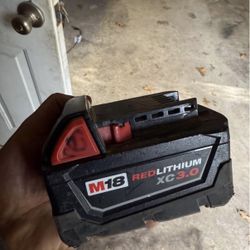 Milwaukee battery m18. XC 3.0