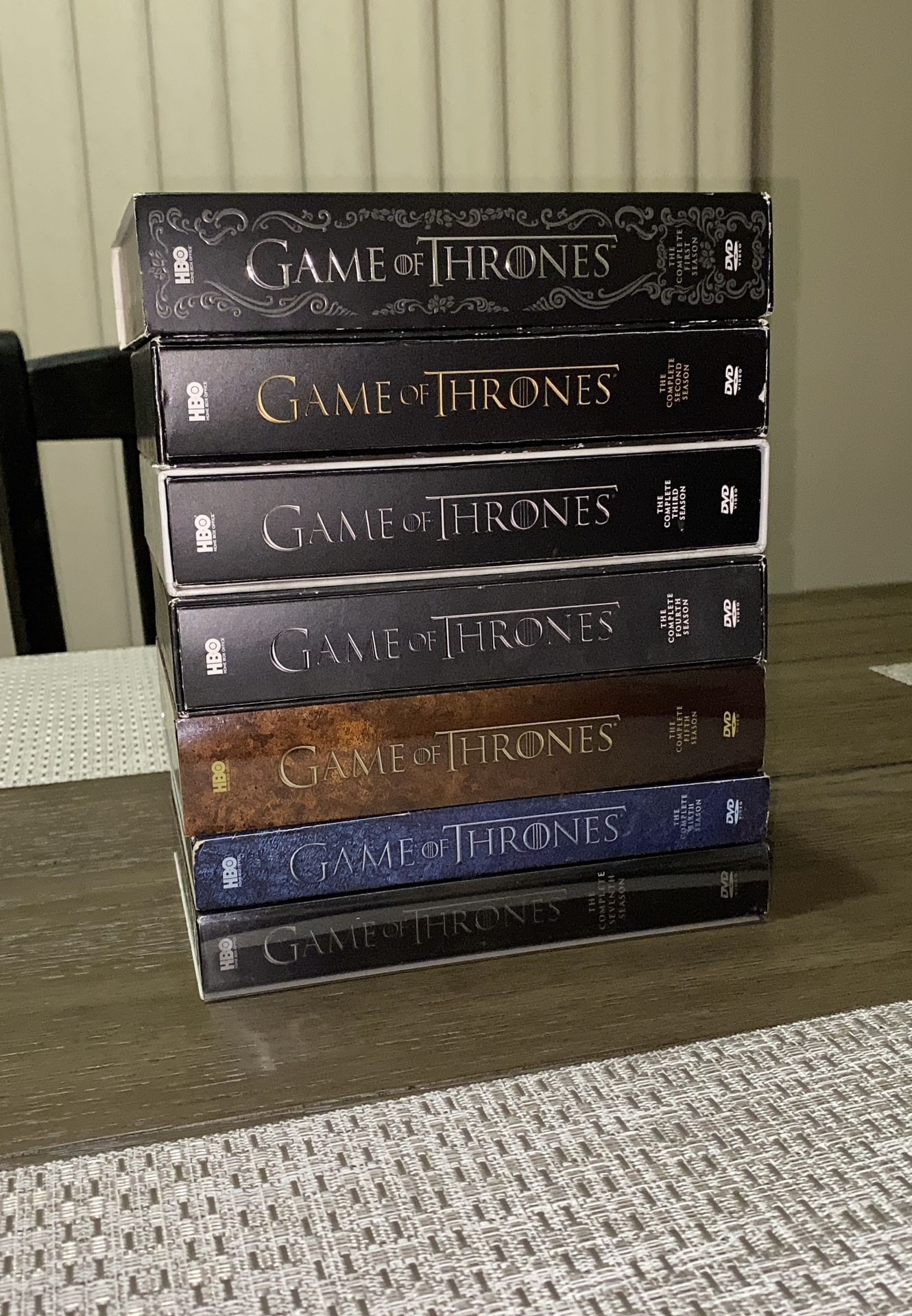 Game Of Thrones Tv Series DVD Collection