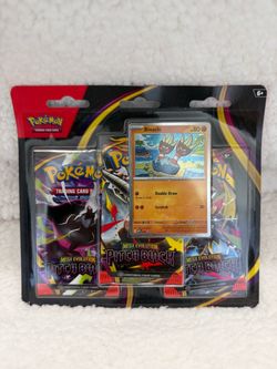 Pokemon TCG Pitch Black 3-pack Blister w/ black star promo