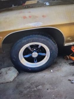 Classic 5-Spoke Mag Wheel with Tire