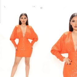 Fashion Nova Sequin Mini Dress