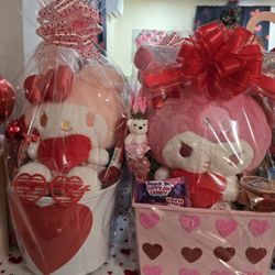 Large Sanrio Baskets