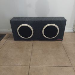 2× 10" W3 Subs With BOX