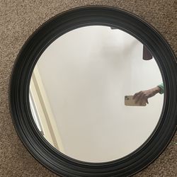 Black Accent Mirror 