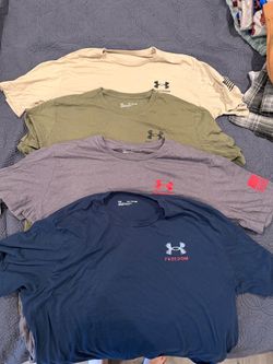 Under armor freedom Edition tee’s (4)