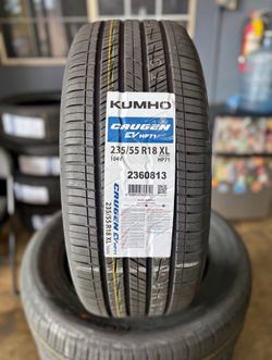 235/55R18 Kumho New Tires Llantas Nuevas