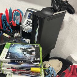 Xbox 360 With Games