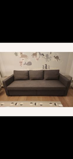 *Free Delivery* Ikea Couch Sofa Sleeper Bed 3 Seater 