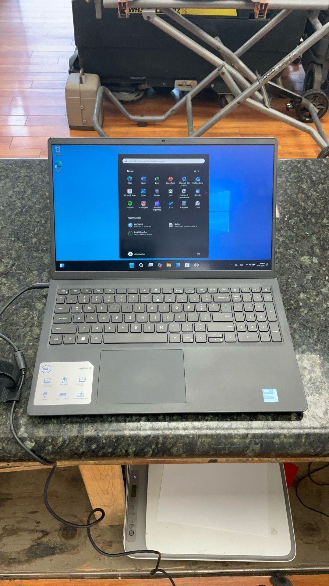 Dell laptop