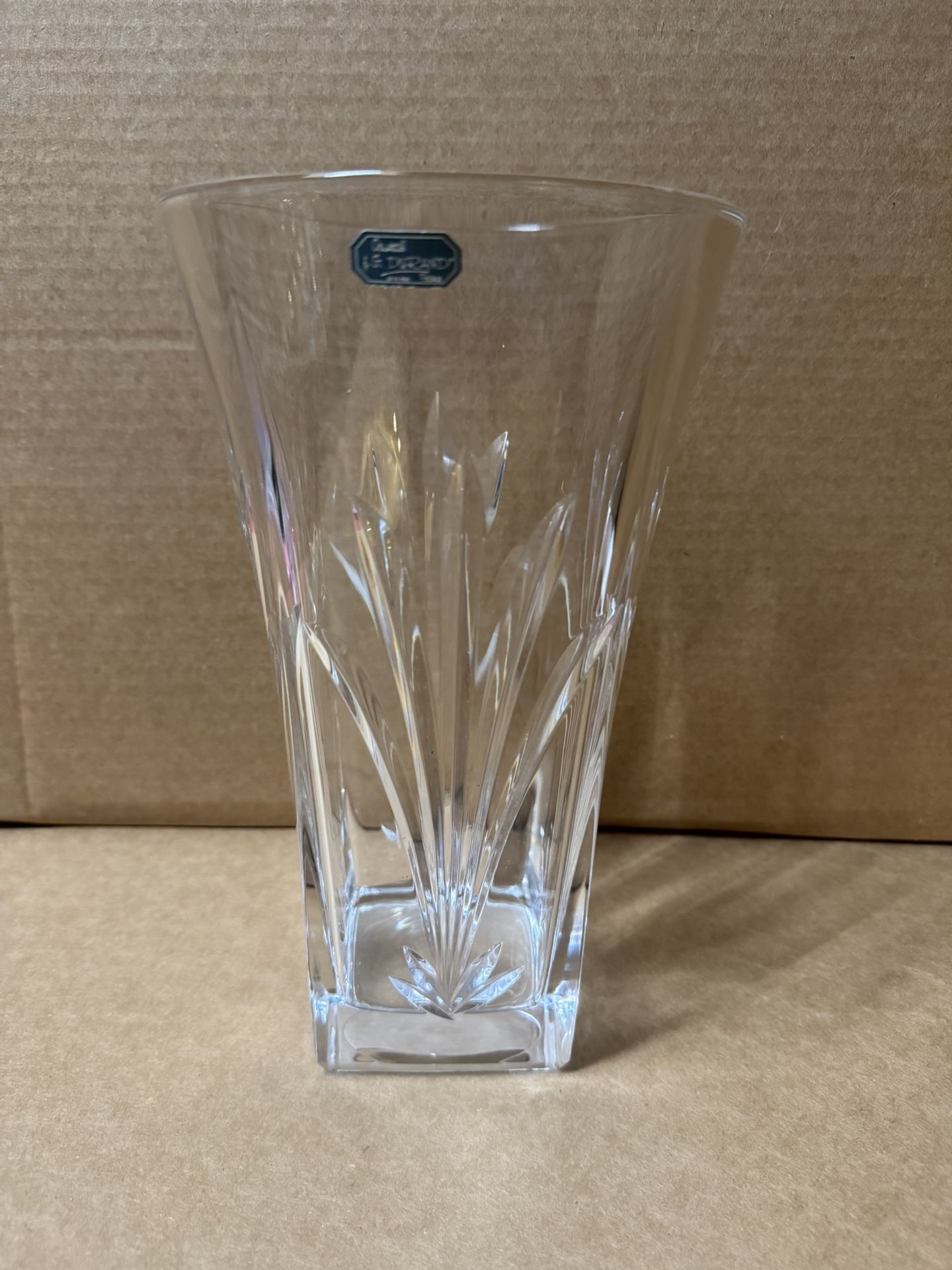 Cristal D’Arques Durand Crystal Vase