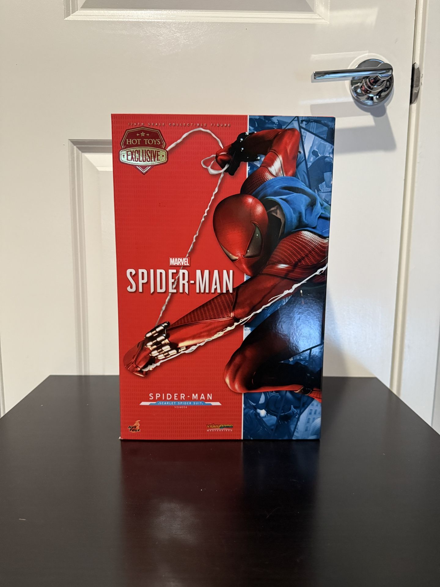 Marvel Hit Toys Spiderman Scarlett Suit Version