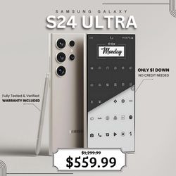 📱 Samsung Galaxy S24 Ultra – Starting at $449 or Only $1 to Take It Home Today! Save Up to $700 with Up to 1-Year Warranty 💥📦