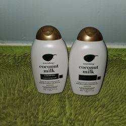 Shampoo And Conditioner Ogx 13oz Nourishing + Coconut Milk 