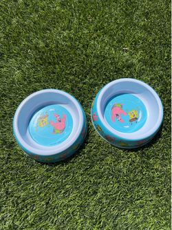 SpongeBob Pet Bowls