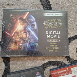 Star Wars Digital Movie And Some Games Ps3 Ps2