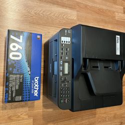 Brother MFC-L2710DW Monochrome Laser All-in-One Printer, Duplex Printing, Wireless Connectivity