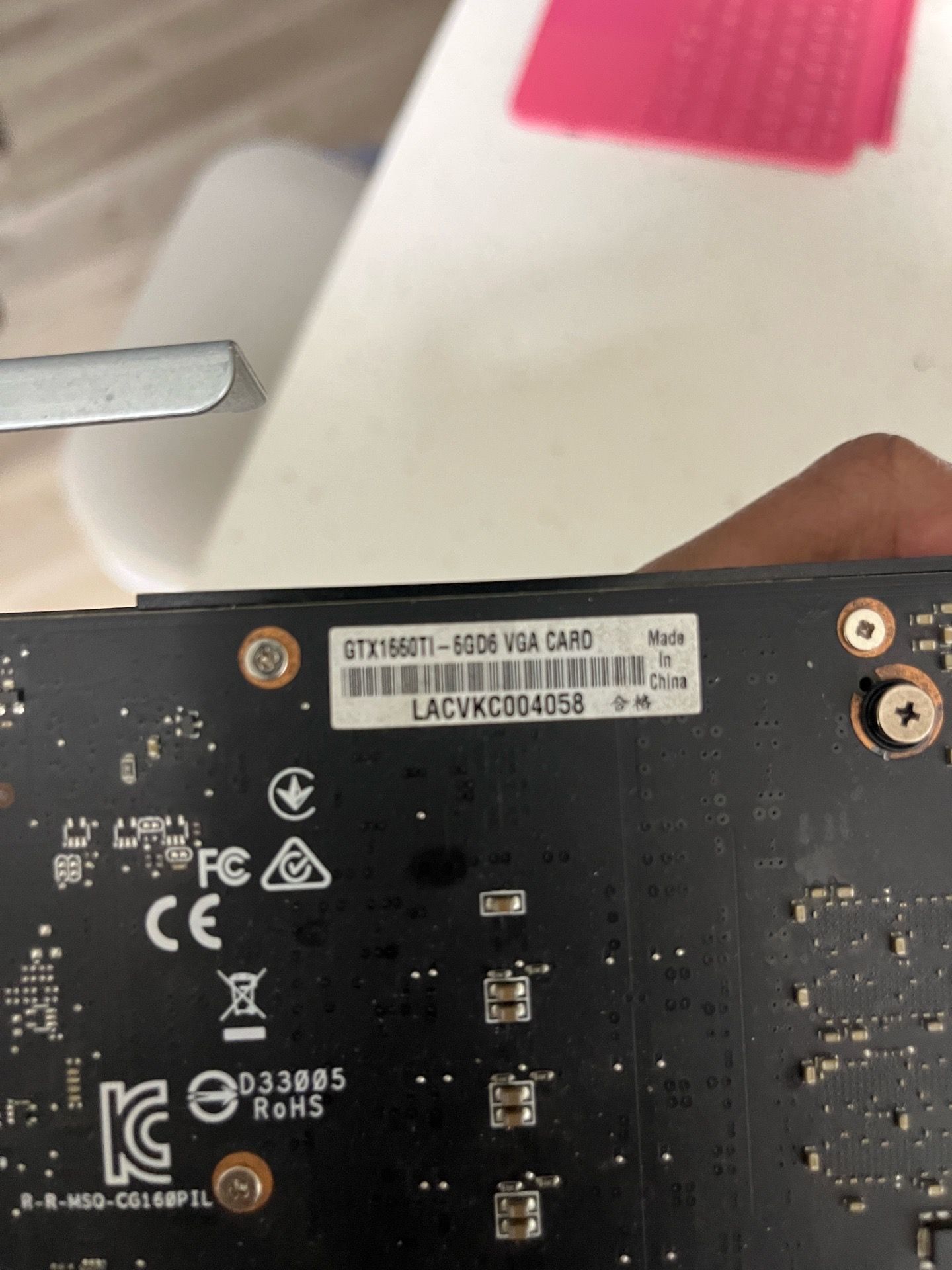 GTX 1660Ti 6GDDR6