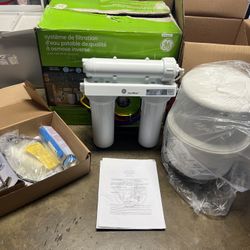 GE Reverse Osmosis Filtration System GXRM10RBL
