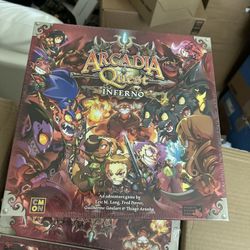 Arcadia Quest: Inferno Board Game From Cool Mini or Not - Brand New