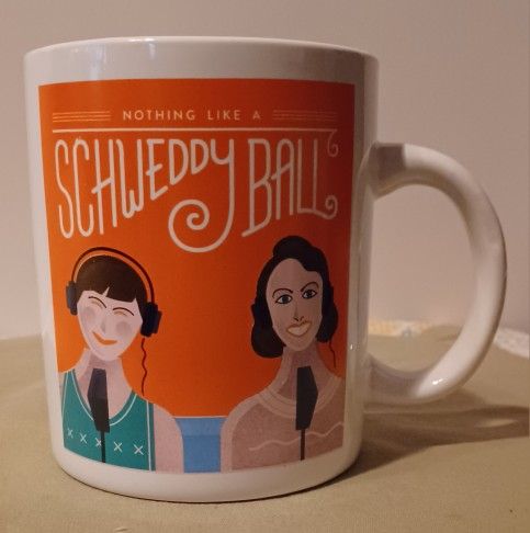 SNL Schweddy Balls Extra Large Mug-Like New