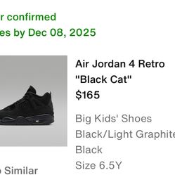 Air Jordan Retro 4’s Black Cats