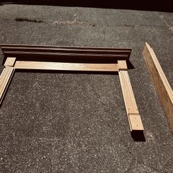 Solid Oak mantle