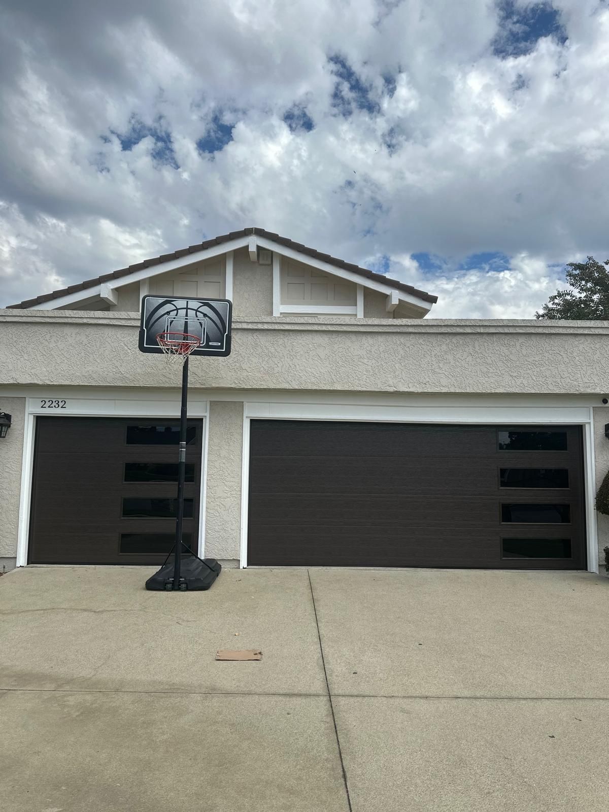 Spring Garage Door