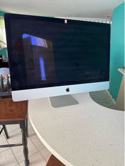 Apple iMac All-in-One Desktop Computer Silver Apple iMac Series