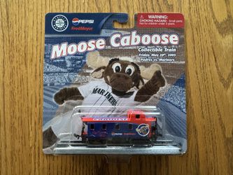 Seattle Mariners 2005 Moose Caboose Collectible Train 