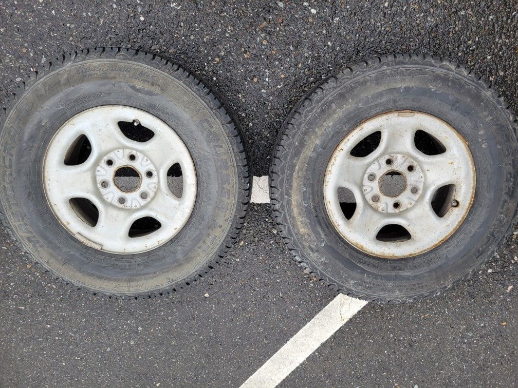 245/75 R16 M+S MASTERCRAFT COURSER LTR.
