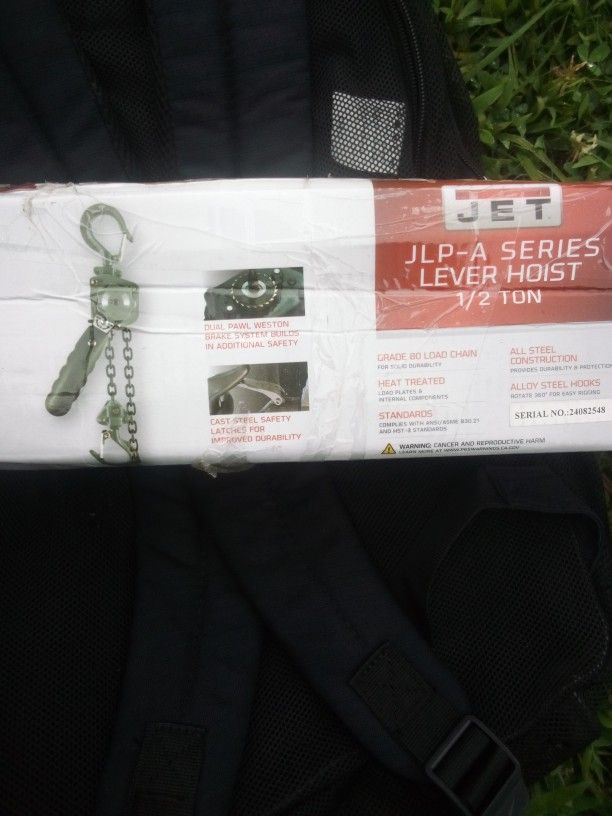 JET  ILP-A Series Lever Hoist 1/2 Ton