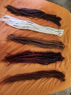 FREE synthetic braid-in style dreads