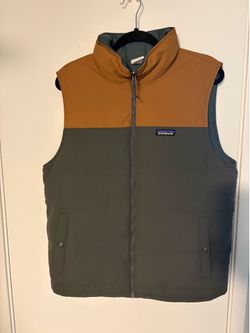Patagonia Men’s Bivy Canvas Down Vest M Medium